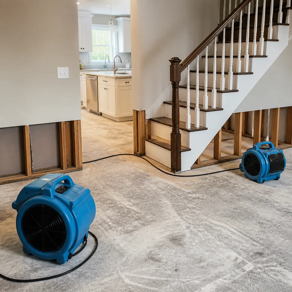 Water damage drying